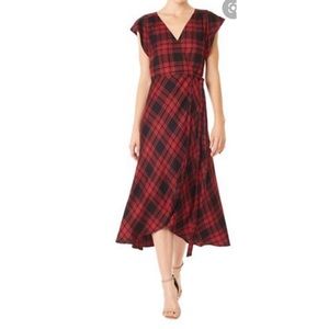Sanctuary Plaid Wrap Dress